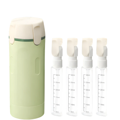 AeroKit - Dozownik podróżny 4 w 1