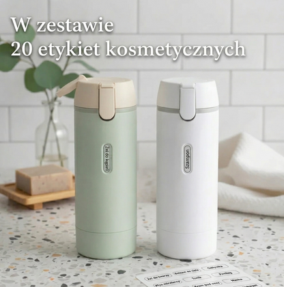 AeroKit - Dozownik podróżny 4 w 1